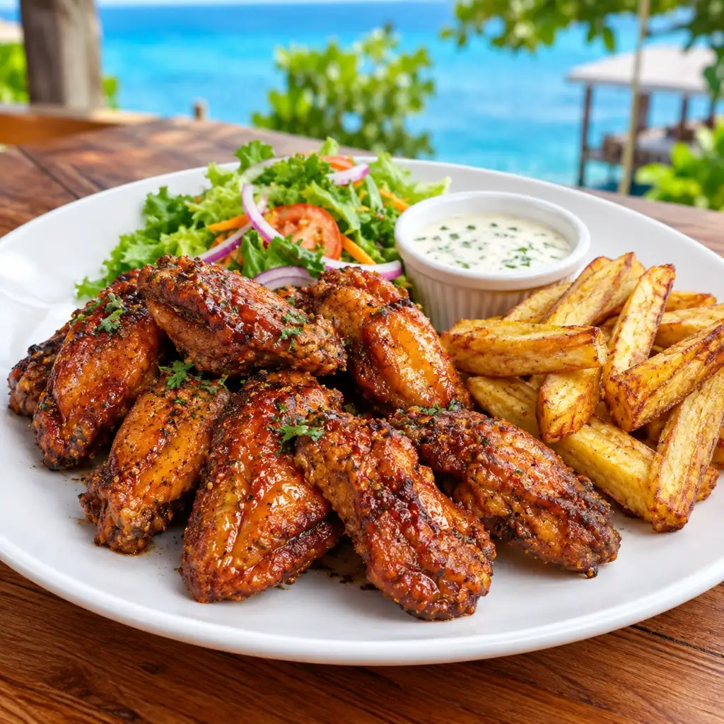 Roatan Cruise Excursions chicken wings combo1024