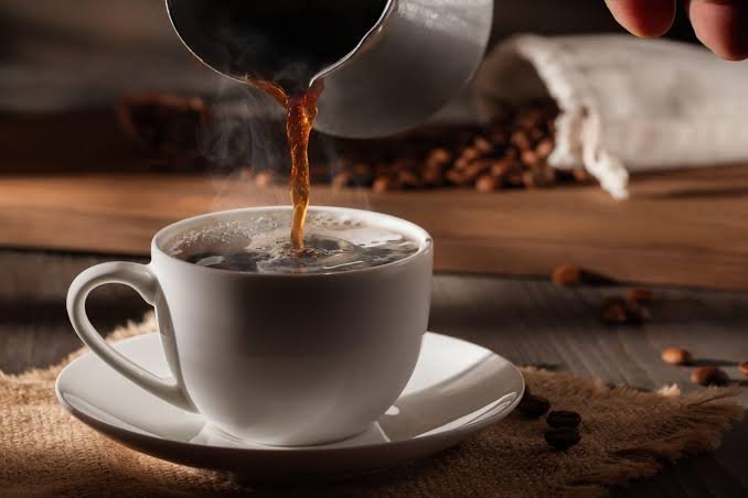 coffee pour