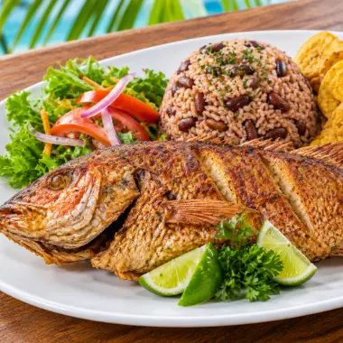 Starfish Beach Restaurant fried fish