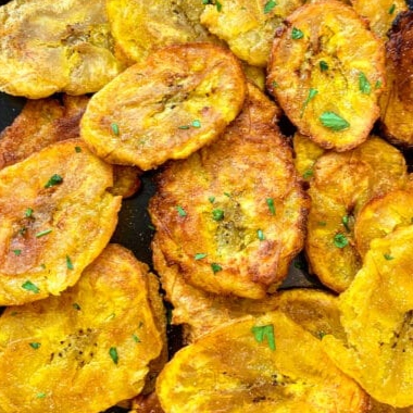Home fried plantain