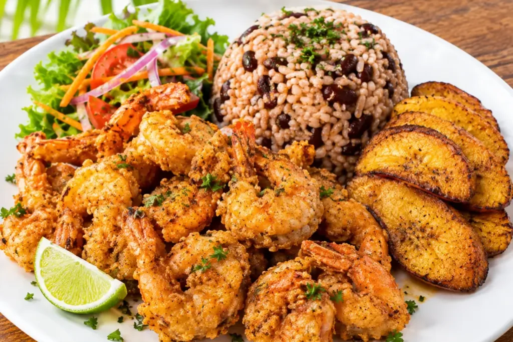 Starfish Beach Restaurant fried shrimp