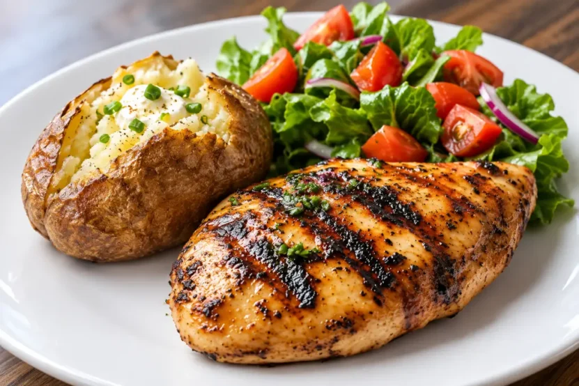 Starfish Beach Restaurant grilled chicken